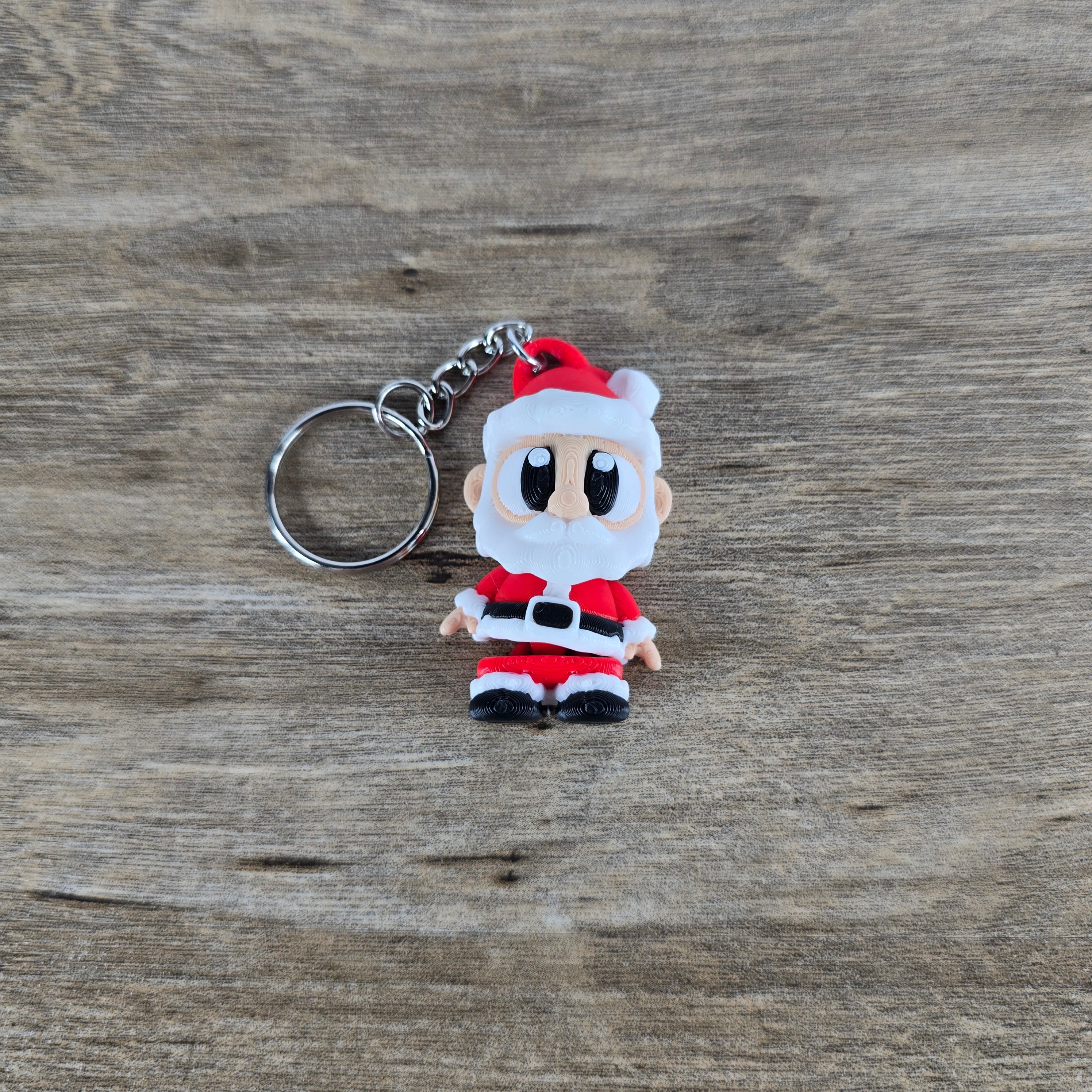 Santa Keychain