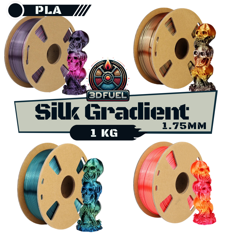 Silk Dual Colour Gradient