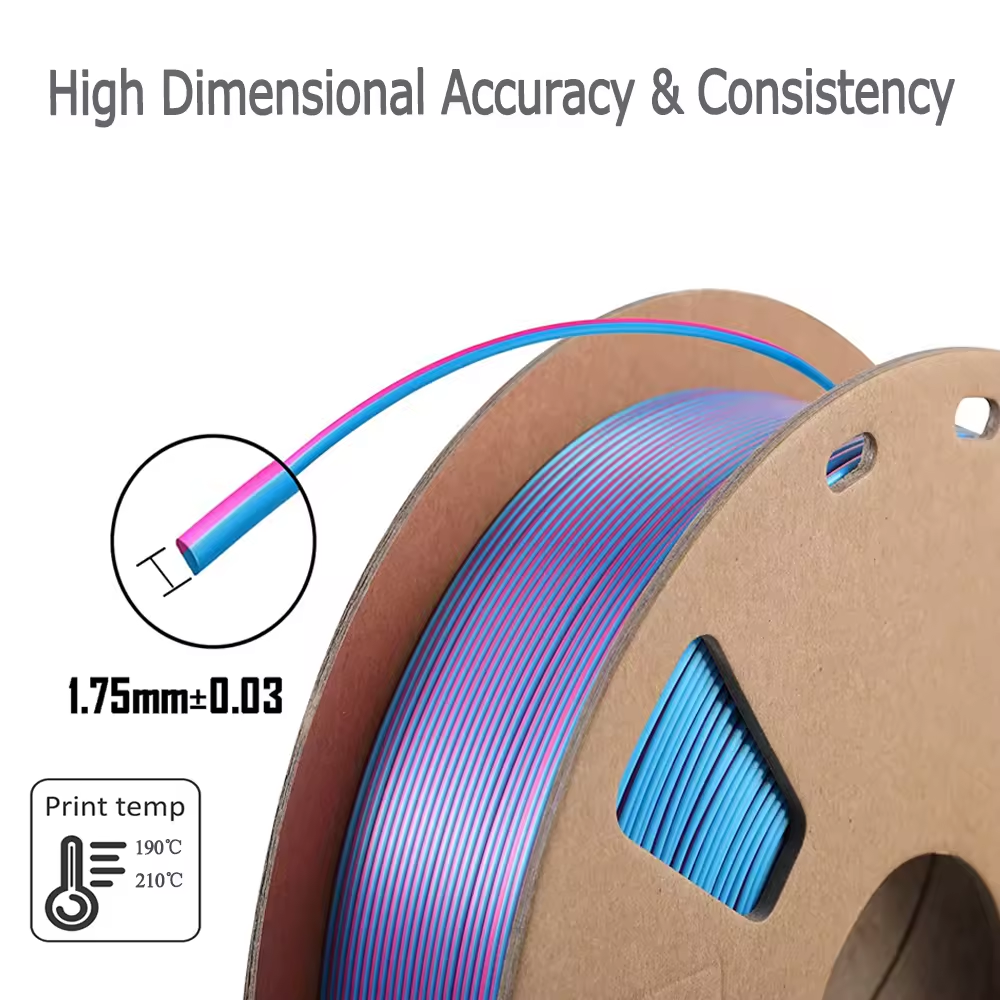 Dual Colour Silk PLA