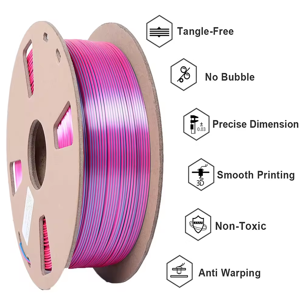 Dual Colour Silk PLA