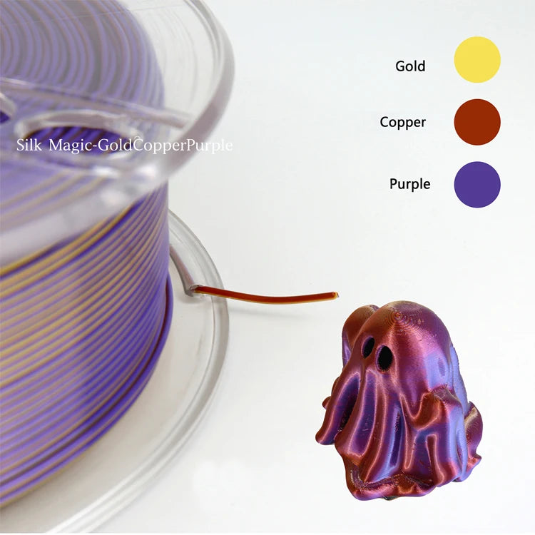 Tri Colour Silk PLA 1.75mm