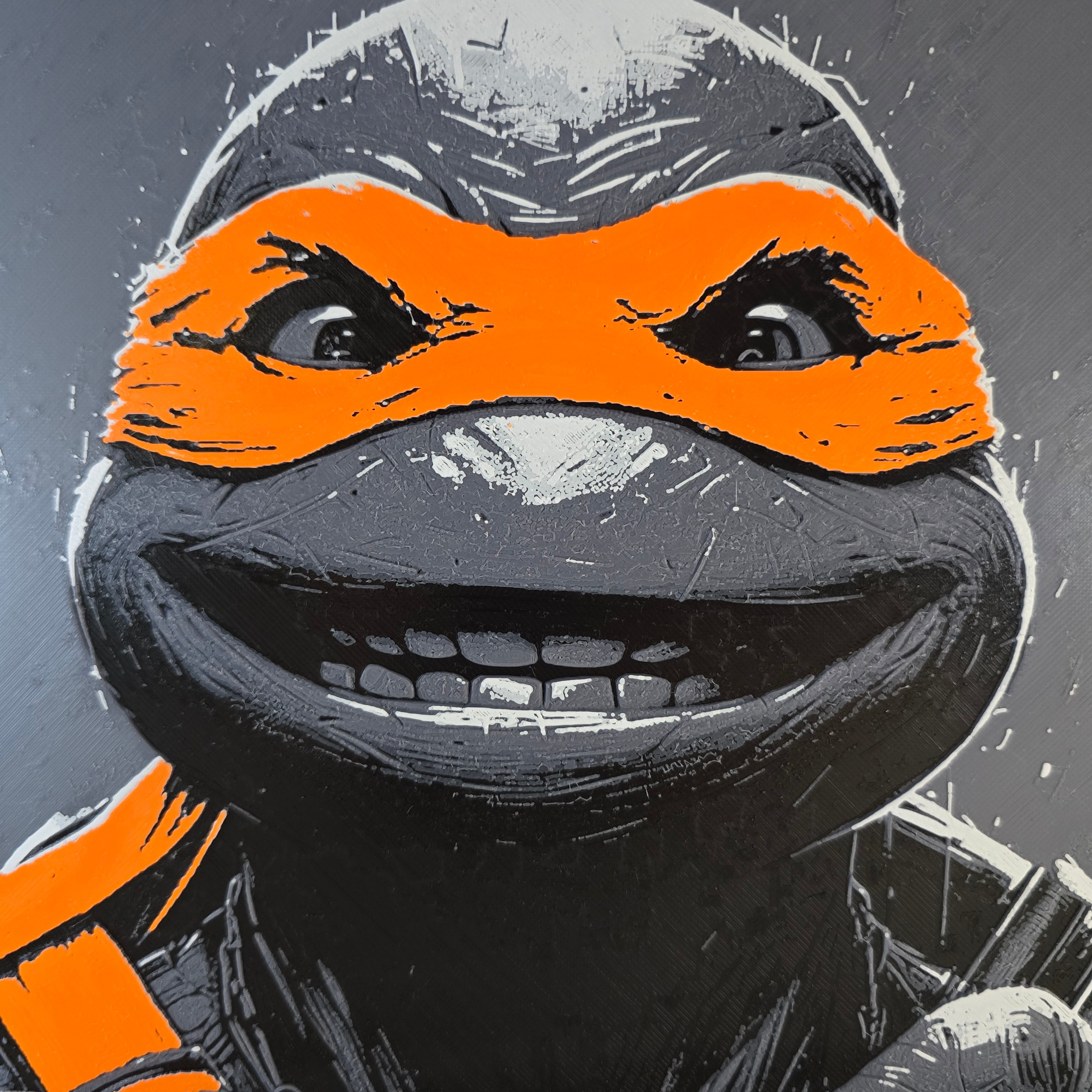 TMNT Michelangelo Hueforge
