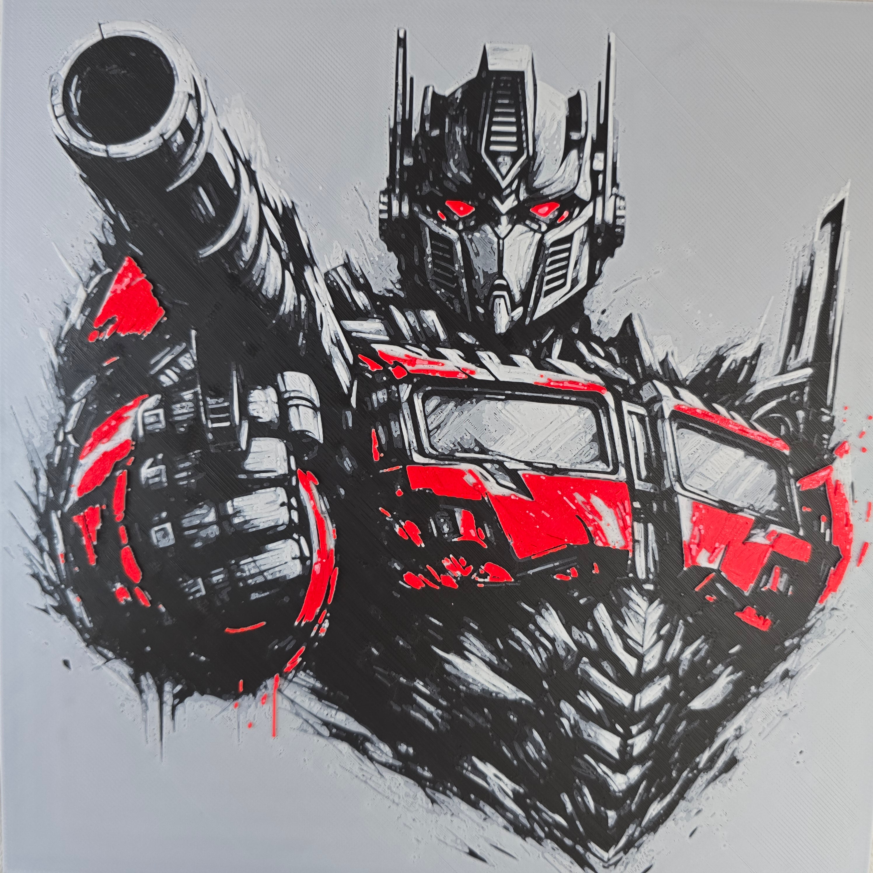 Optimus Prime Hueforge