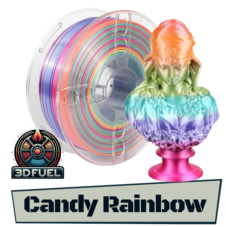 Rainbow Silk PLA Filament