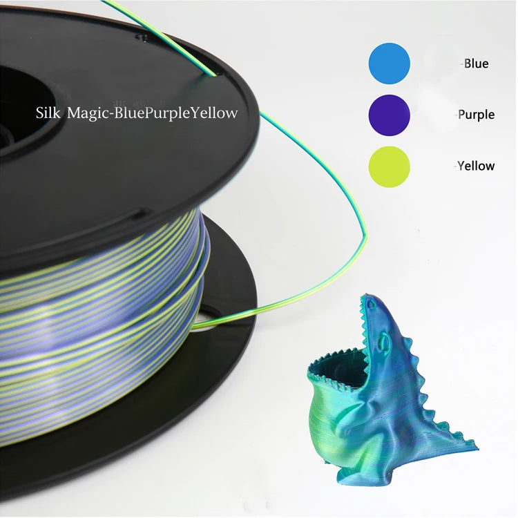 Tri Colour Silk PLA 1.75mm