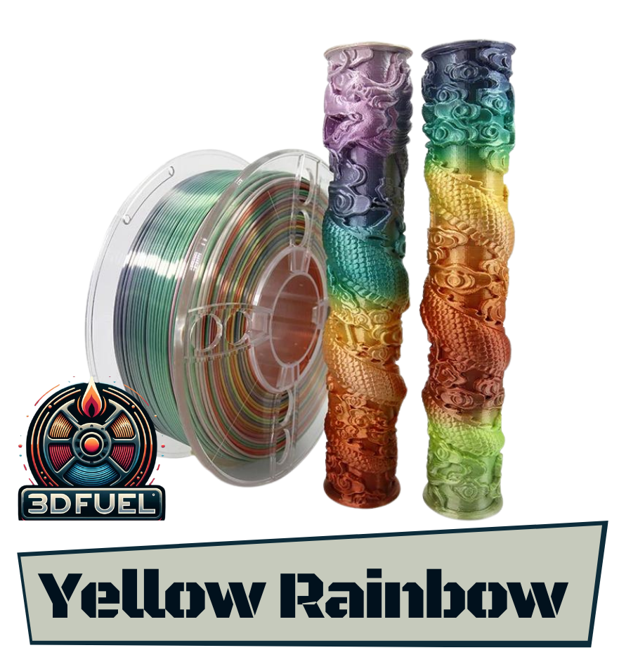 Rainbow Silk PLA Filament